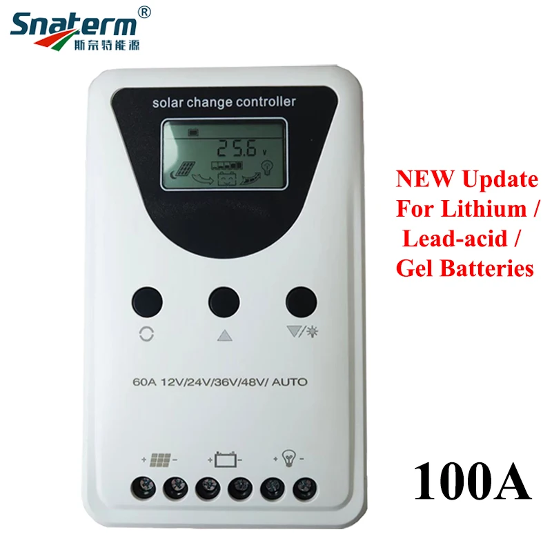 60A80A100ASolarPVRegulators12V24V36V48VAUTOsolarcharge