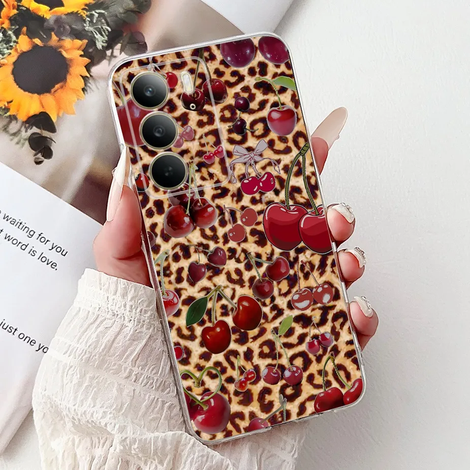 Stylish Painted Soft Silicone Phone Case - Back Cover Bags for Smartphone Protection
