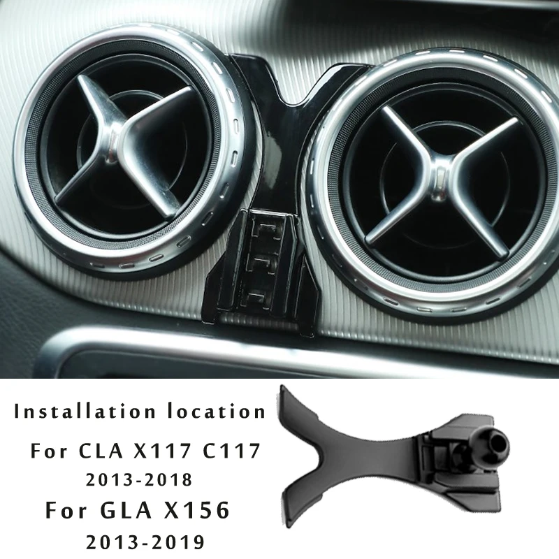Adjustable Car Phone Mount Holder for Mercedes Benz Gla H247 X156 Cla Coupe C117 C117 X117 X118 Car Interior Accessories