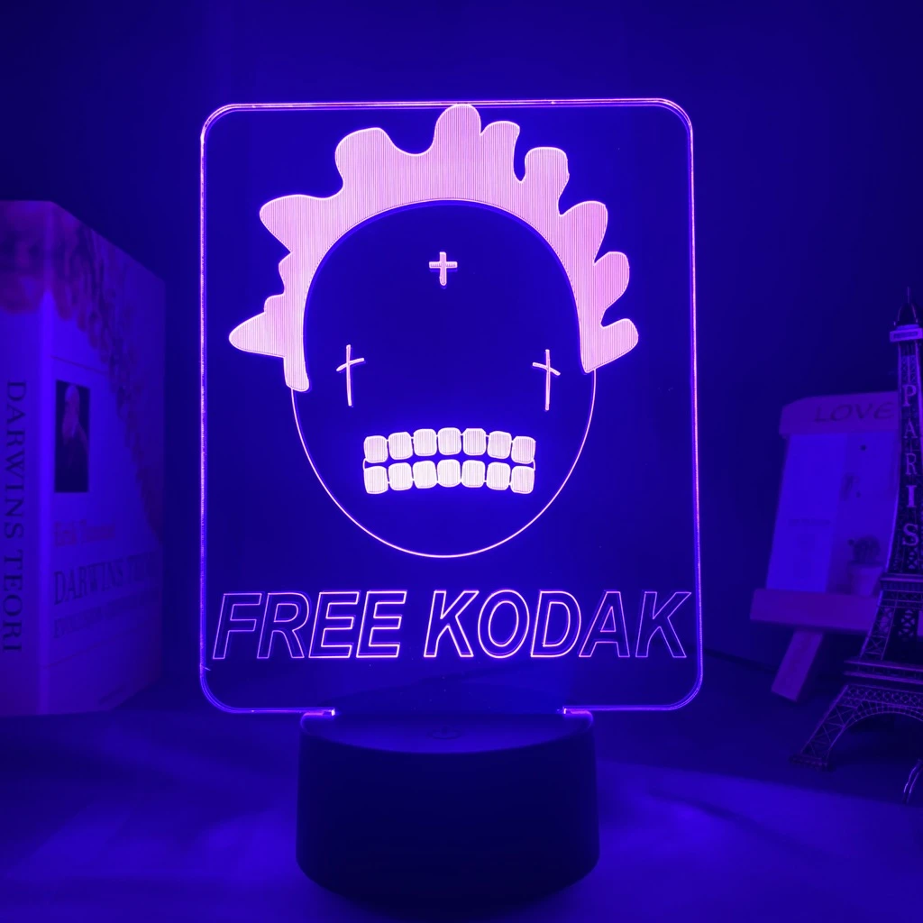 3d Lamp Free Kodak For Fans Bedroom Decoration Lighting Birthday Gift Battery Powered Color Changing Led Night Light Free Kodak Aliexpress