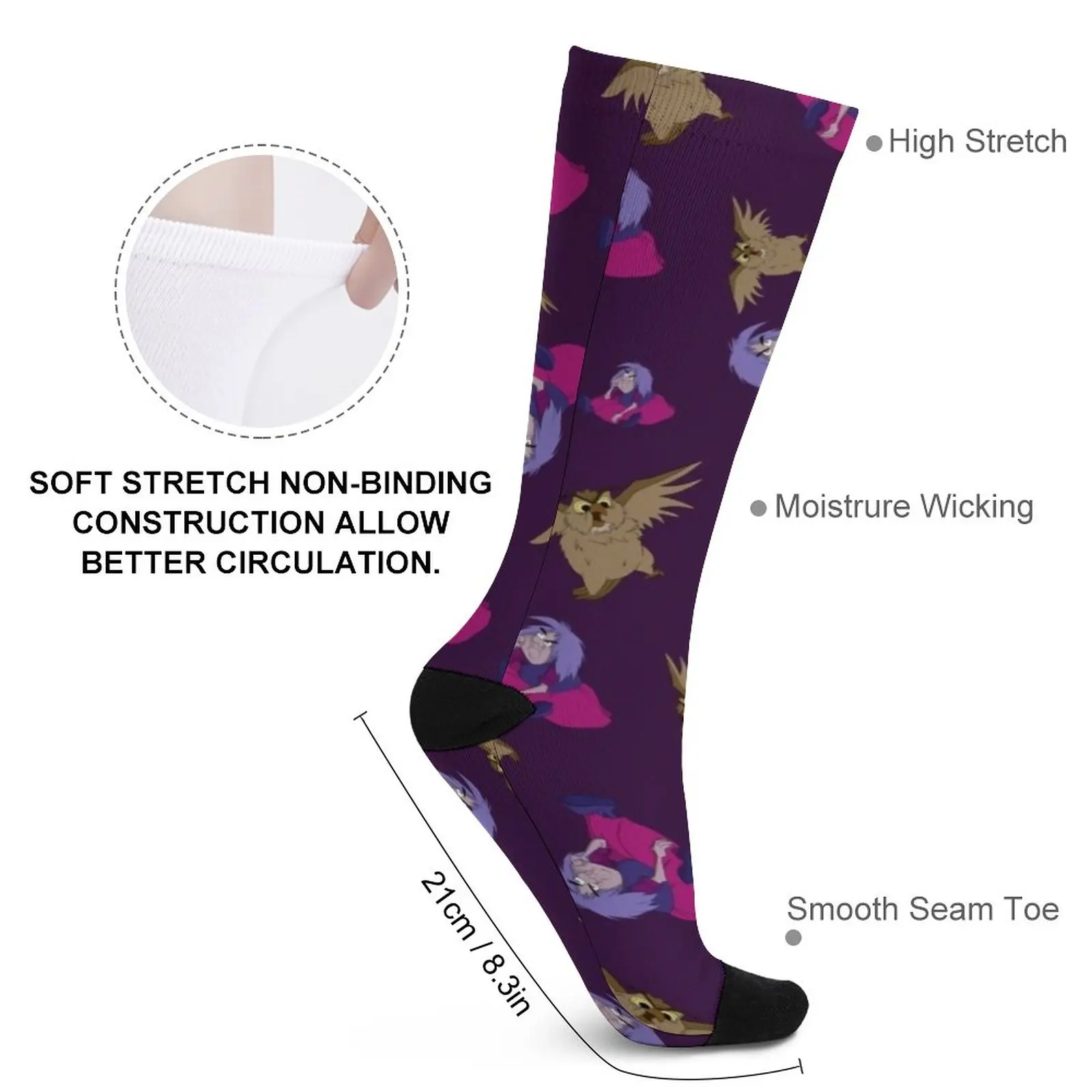 Madam Mim and Archimedes Socks cool socks sports socks woman Socks set socks for Women