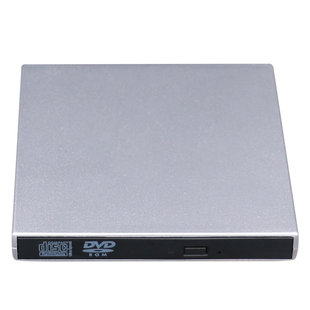 휴대용 CD DVD 버너, USB 2.0 CD 리더 리라이터, 윈도우 맥 OS 디스크 복사기 드라이브와 호환, 노트북 맥 프로 맥북용