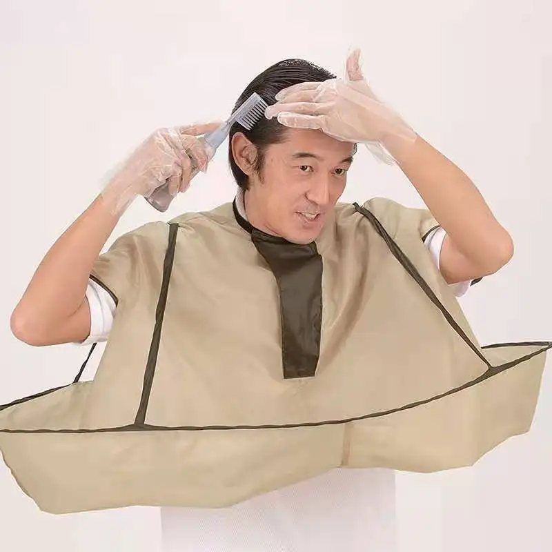 Haircut Cape, Hairdressing Cape-Professional Hair Cutting Cape Umbrella Foldable Salon Barber Haircut Cape Waterproof