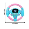 Eletric Simulation Steering Wheel Toy Copilot Stroller Steering Wheel Vocal Toys Creative Kids Early Educational Car Driving Toy 6