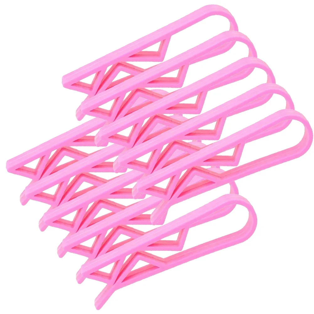 4/10PCS Plastic Dustbin Bag Clips Kitchen Accessories Waste Bin Trash Bag Fixed Clip Home Organizer Garbage Can Lock Holder Clip sealing clips