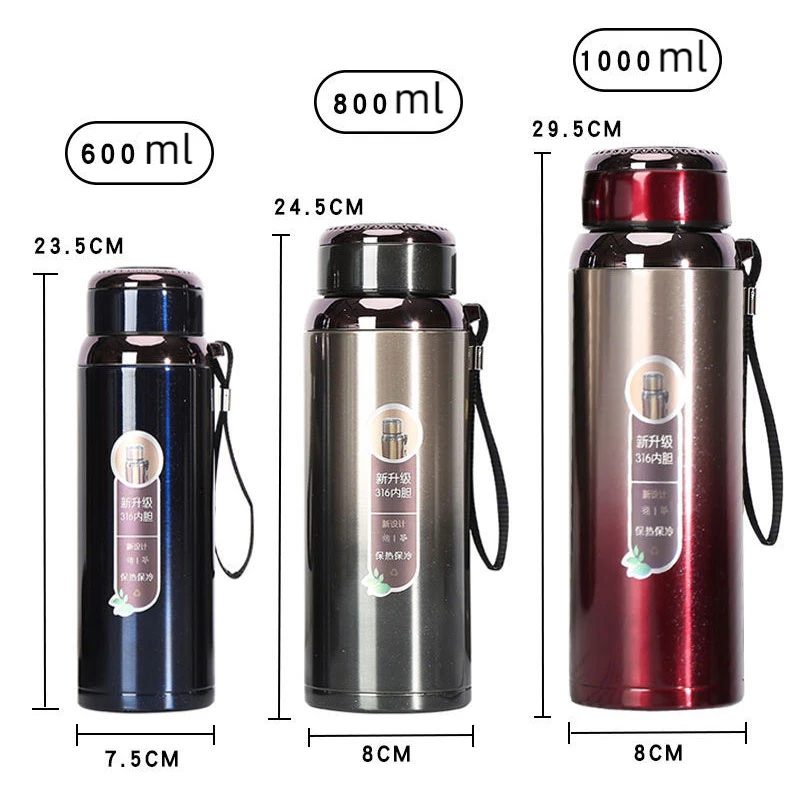 Stainless Steel Vacuum Bottle - 600ml