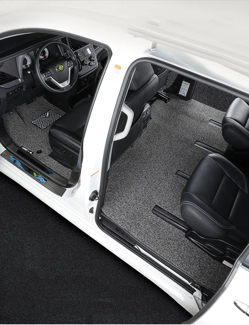 

Автомобильный коврик для Toyota Sienna XL30 2011-2020, напольный коврик, Шелковый круг, устойчивый к грязи, прочный ковер, специализированные аксессуары для интерьера автомобиля