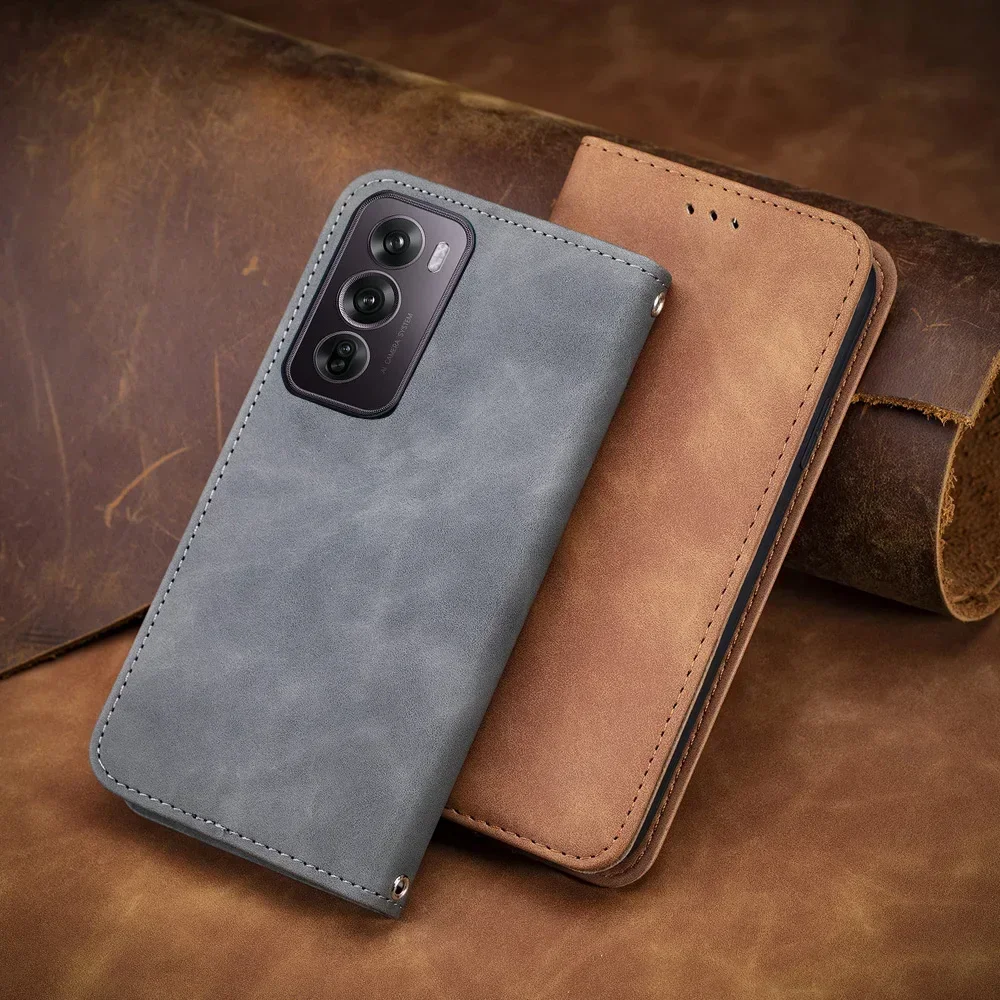 Luxury Leather Wallet Flip Case - Premium Design