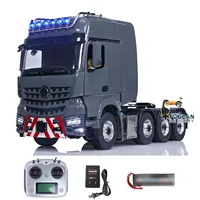 RTR LESU 1/14 RC Tractor Truck 8*8 Metal Chassis Remote Control Car Vehicle with Sound Light ESC Motor Model for Adult THZH1611 1
