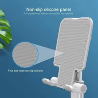 Высококачественный Настольный держатель для планшета, складной держатель для сотового телефона, регулируемая подставка для мобильного телефона — изображение 3