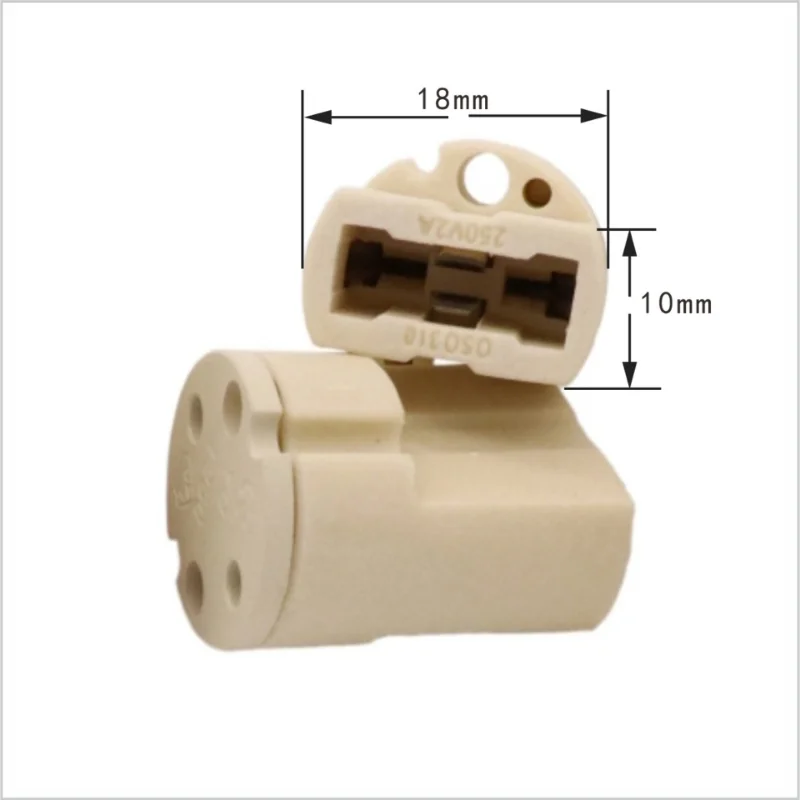 5 Stks/partij G9 Lamp Basis Keramische Connector Socket Met 15Cm Lijn Voor Led Halogeenlamp Licht Ce & Rohs Goedgekeurd G9 Lamphouder