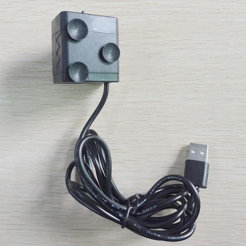 2W USB Interface Submersible Pump Aquarium Fountain Rockery Landscaping Waterproof Fountain Rockery Air Fish Pond Waterfall aquarium water pump