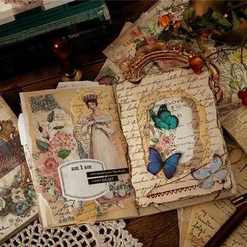 Vintage Floral Memo Cards 4