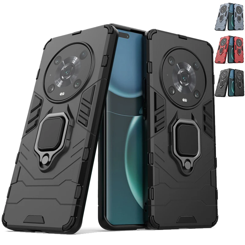 Custodia Per Telefono Per Honor Magic 4 Pro Cover Per Honor Magic 4 Pro Capas Supporto Posteriore Custodia Per Armatura Magnetica Per Honor Magic 4 Pr