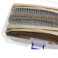 2500pcs Resistor Kit, 1/4W 5% Tolerance Carbon Film Resistors 1 Ohm-10M Ohm 50 Types 10R 39R 680R 56K 470K 3.3M 4.7M Ohm - Image 3