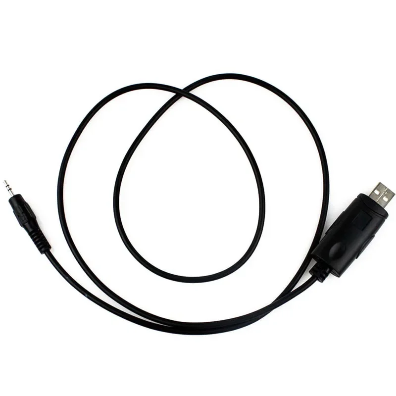 New 1 Pin 2.5mm Plug USB Programming Cable for MOTOROLA GP88S GP3688 GP2000 CP200 P040 EP450 Radio Walkie Talkie Accessories