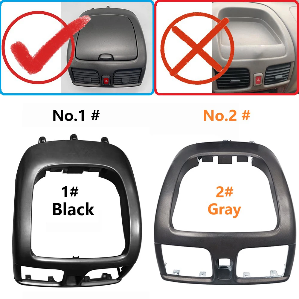 

Ruili103 3 Air Vent Outlet Panel For Nissan Sentra Sunny For 2000-2006 Nissan Sentra Sunny 682605M002 outlet Storage box nozzle