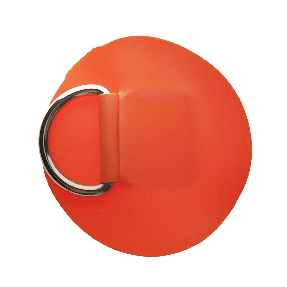 Boat Patch Inflatable Boat Kayak D Ring Pad Patch PVC Marine D Ring Pad Stainless Steel Fixed Buckle
