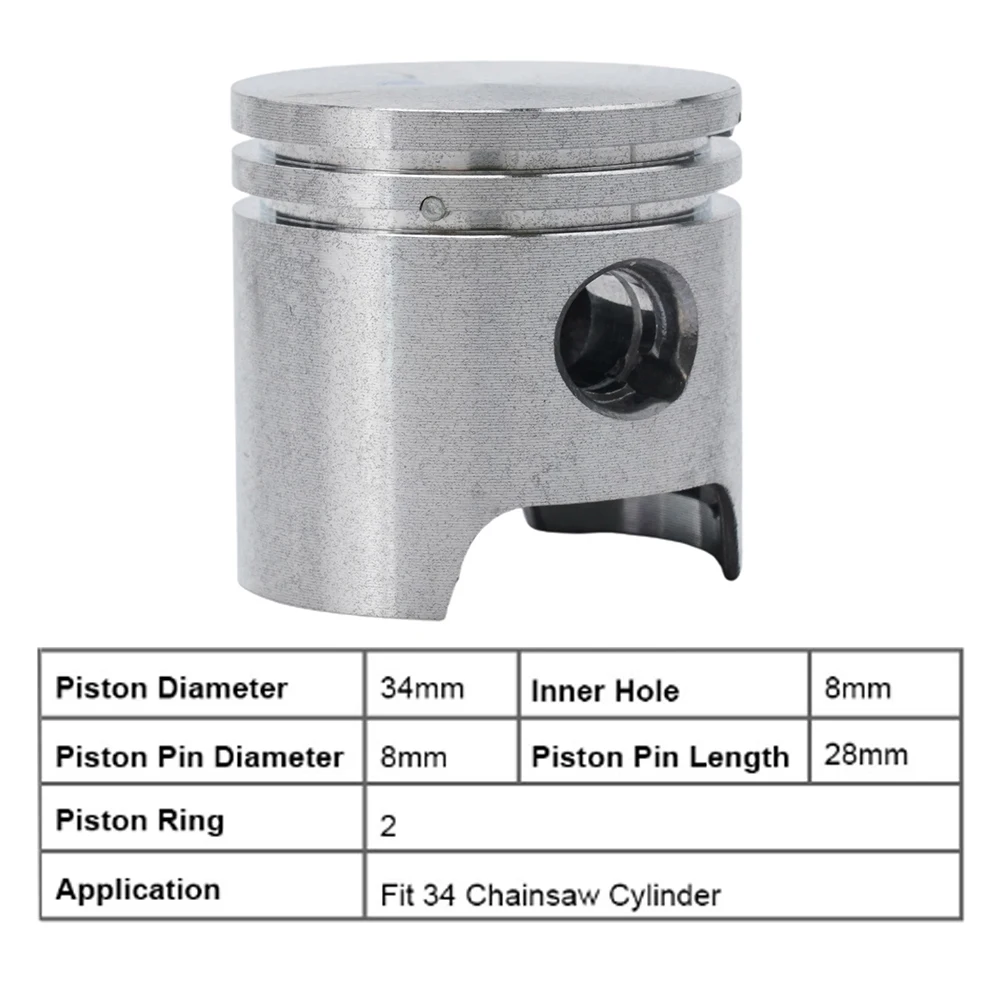 

New Brand Ready Stock High Quality Piston Kit FS45 FS55 HS45 HS81 Garden Outdoor String Trimmer Trimmer Blower