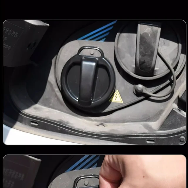 for MG 4 MG4 MuLan EV EH32 2022 2023 2024 Car Charging Port Protection Cover Part Waterproof Anti-dust Rubber Cover Accessories 3