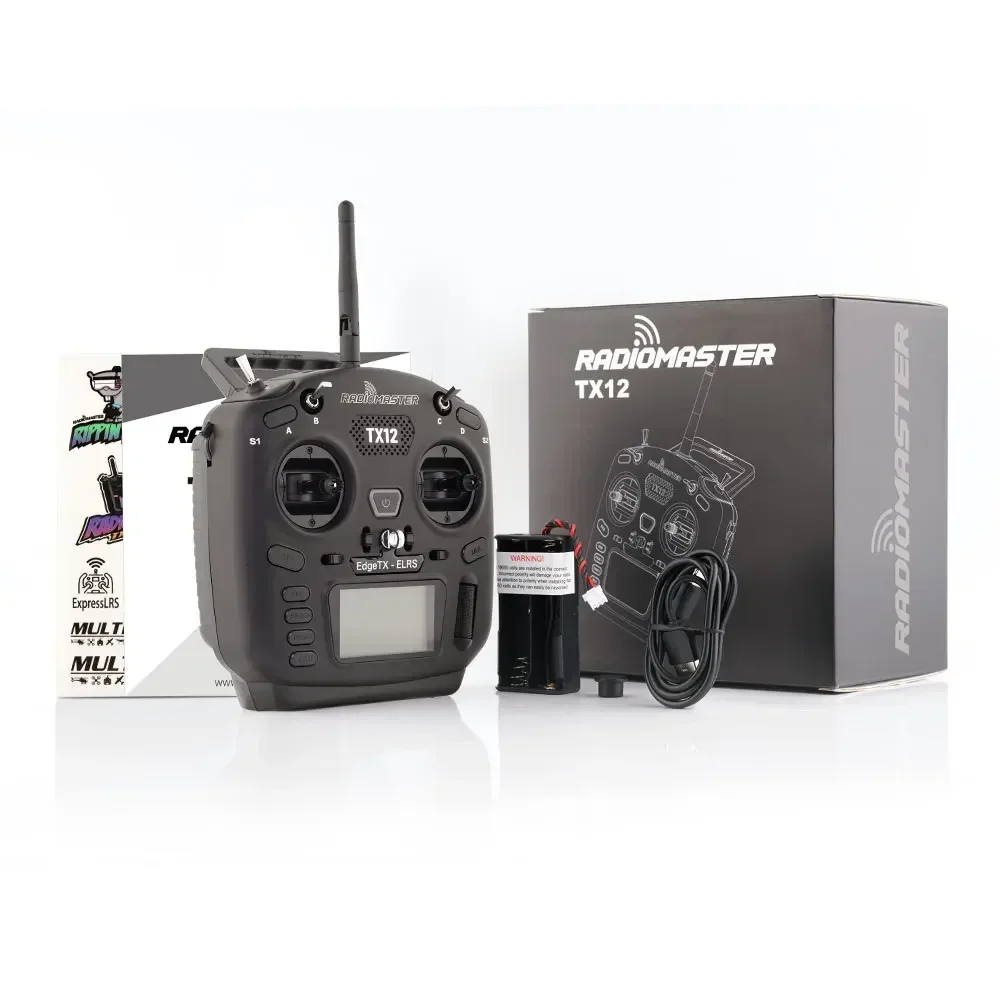 IN Stock RadioMaster TX12 MKII 16CH ELRS CC2500 Hall Gimbals Radio Transmitter Support OPENTX EDGETX 2
