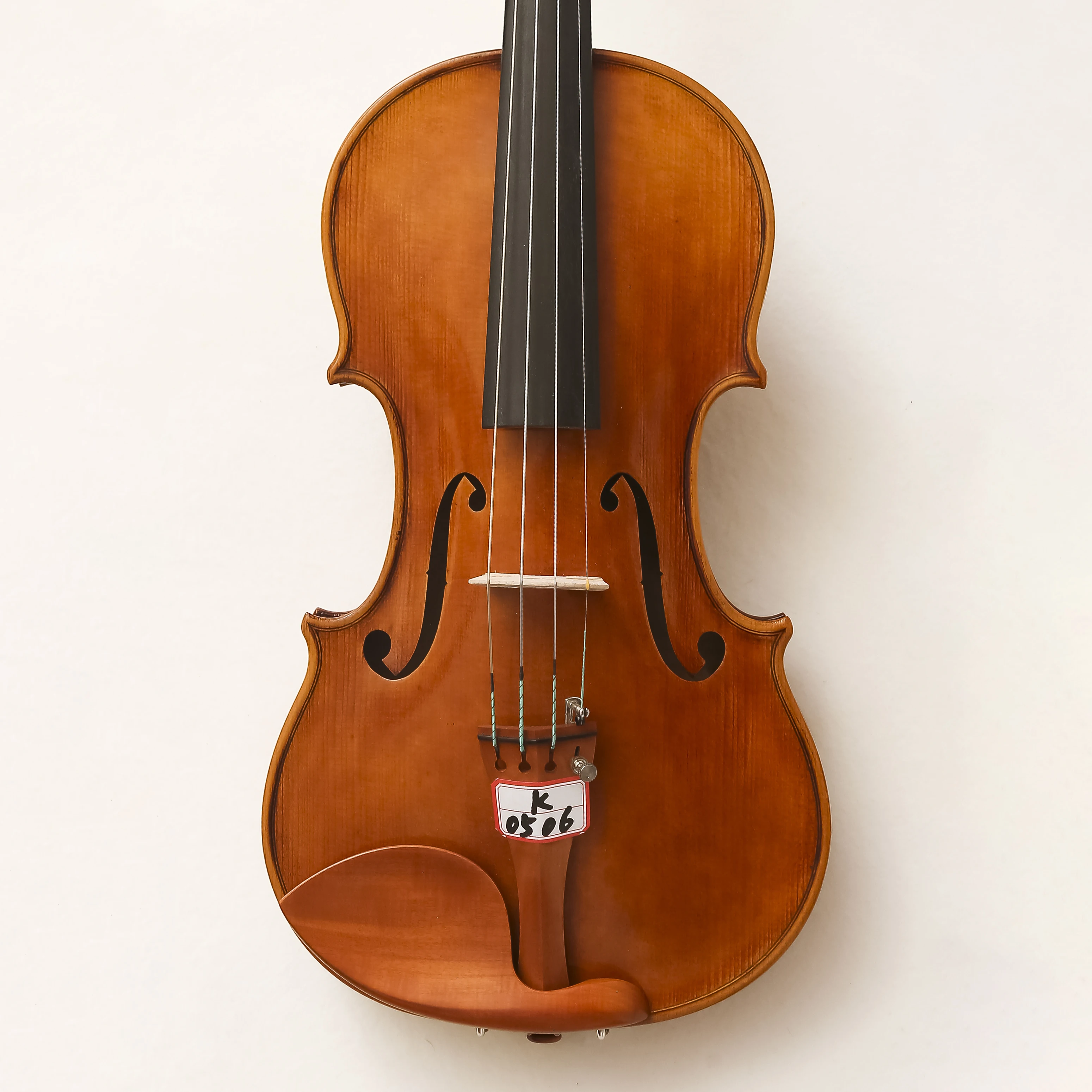 Violin 4/4 Guarneri Del Gesu Cannon II 1743 100% Handmade Oil Varnish With Pernambuco Bow And Foam Case FPVN04