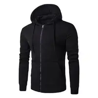 Veste à capuche à manches longues PVD pour hommes, fermeture à glissière, sweat-shirt Slim Fit, vêtements pour hommes, automne 5