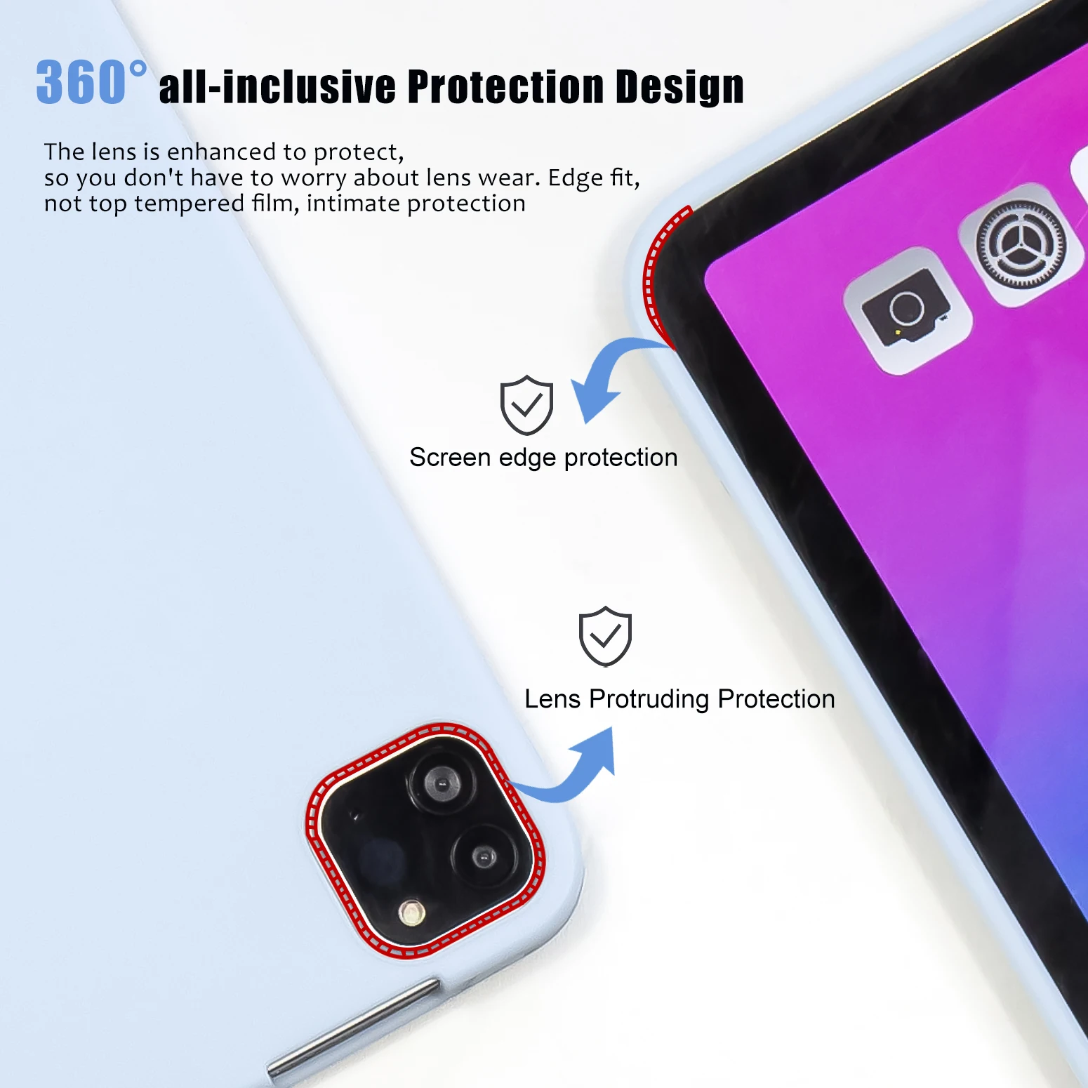 Multi-Generation iPad Magnetic Protective Cover