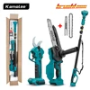 Kamolee Brushless Cordless Electric scissors,6+8 inch Electric high branch saw,with 2.5-meter extension and telescopic rod 1