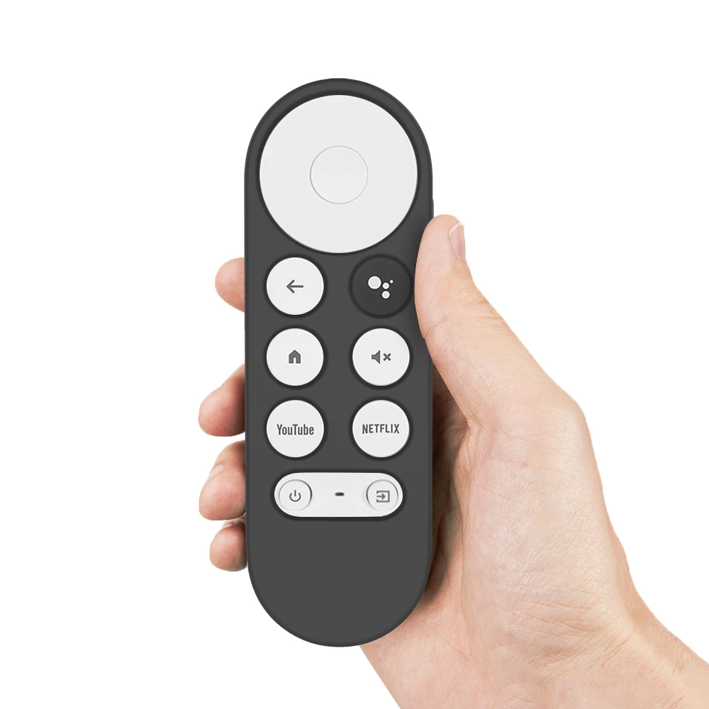Remote control Case for 2020 Google Chromecast Smart TV Silicone Protective Cover Anti-drop Non-slip Soft TV Remote Case 5