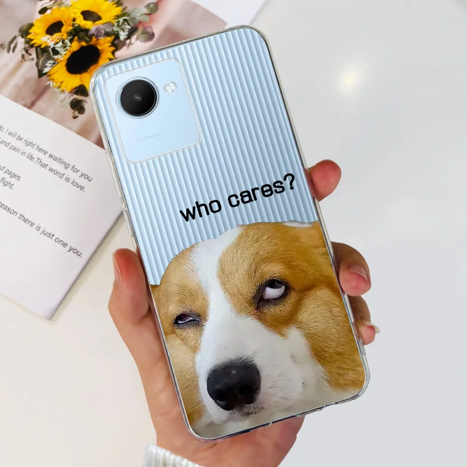 Adorable Panda Soft Clear Silicone Phone Case