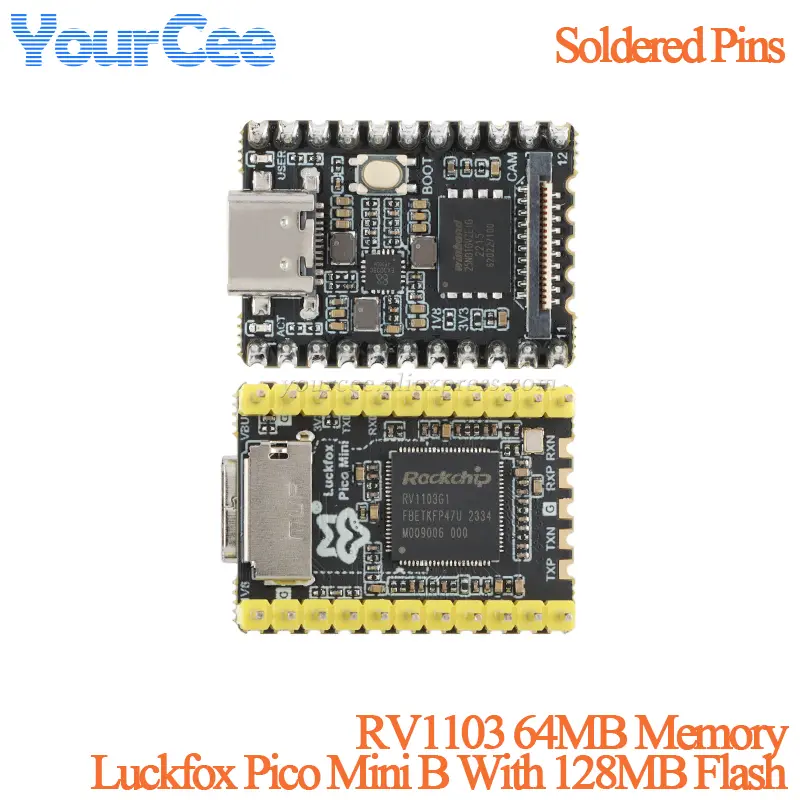 LuckFox Pico Pro/Mini/Plus/Max Linux Development Board RV1103 64MB RV1106 Memory Rockchip with Network Port image 6