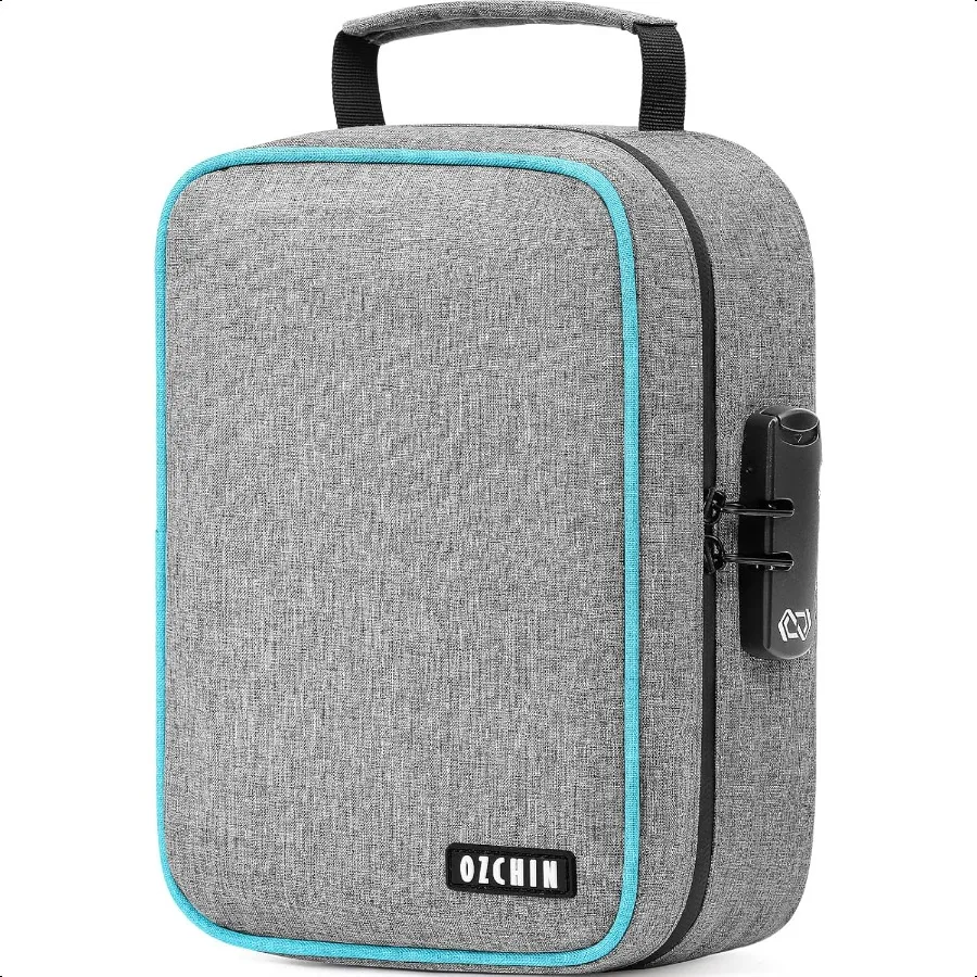 Smell Proof Organizer Bag with Combination Lock