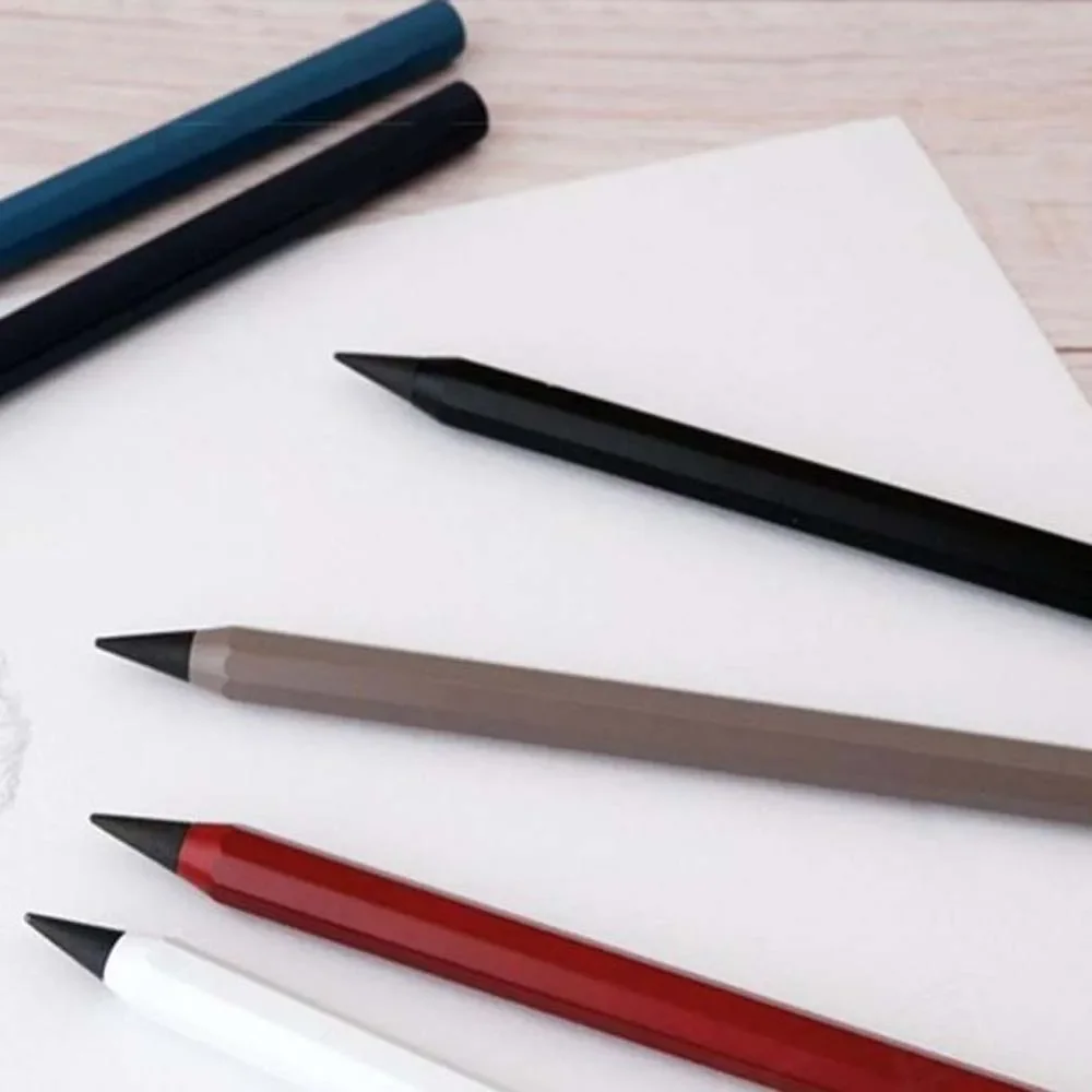Pencil Holder 1PC Octagonal Pencil Holder With No Sharpening Pencil Can Replace the Pen Tip Durable Suitable for Drawing Painting Learning