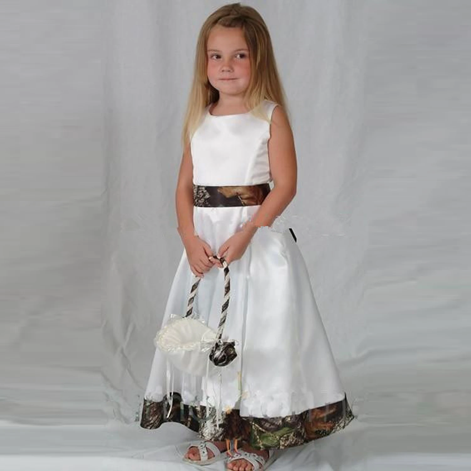 realtree camo flower girl dresses
