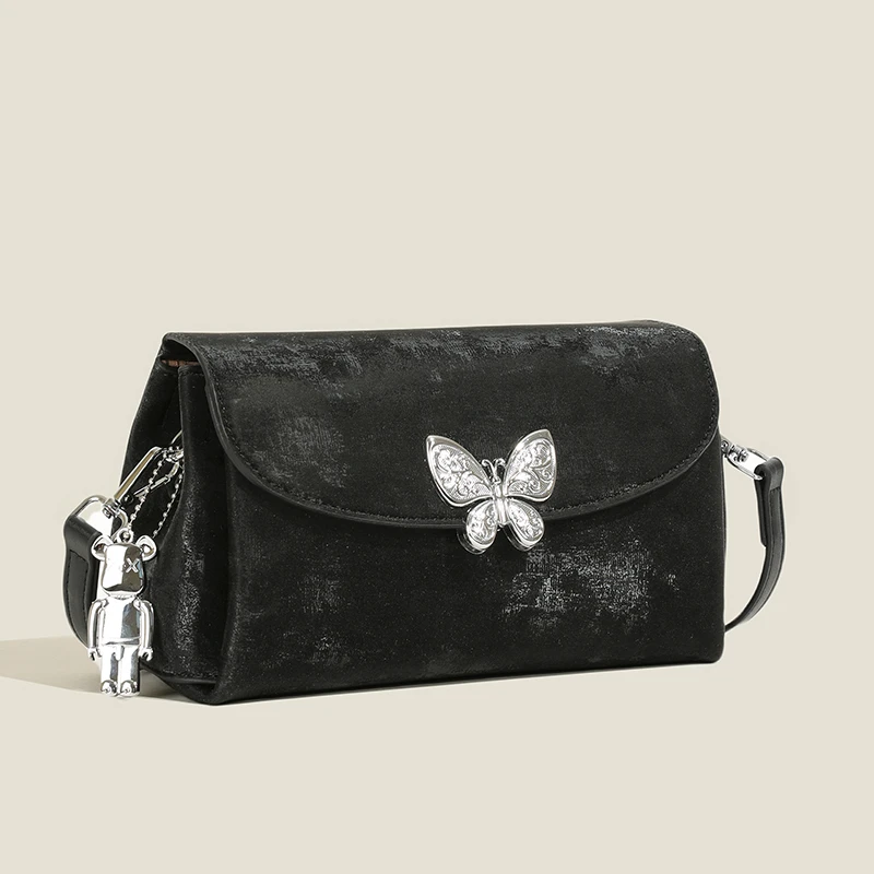 

Luxury Designer Butterfly Handbag Fashion Brand Underarm Shoulder Bag Simple Ladies crossbody Casual Tote Travel Bag