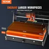 VEVOR CNC Router Machine, 120W 3 Axis GRBL Control Wood Engraving Carving Milling Machine Kit, 300 x 200 x 60 mm/11.8x7.87x2.36 2