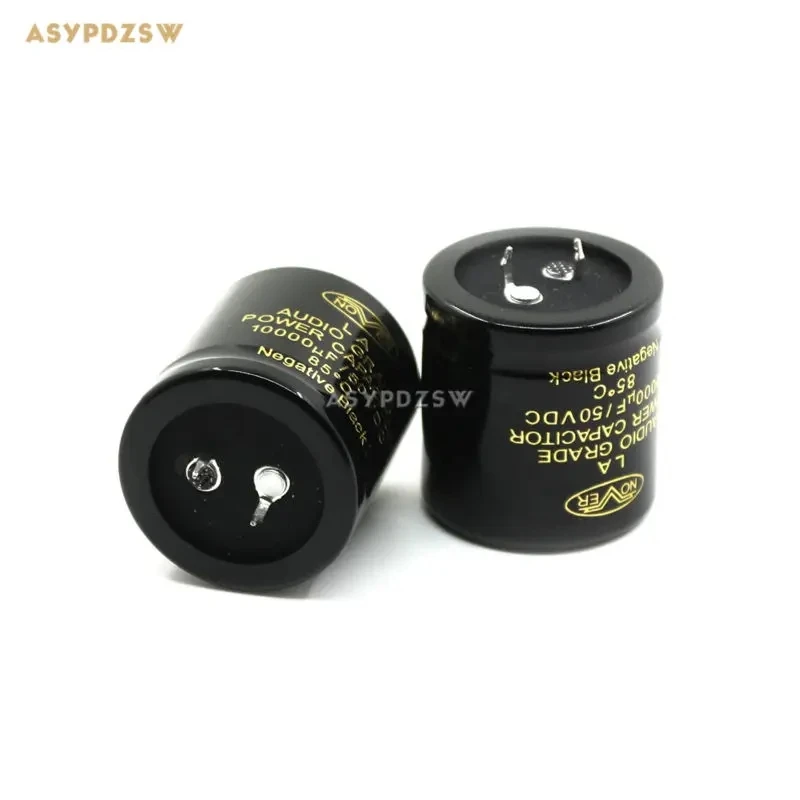 2 PCS NOVER 10000uF/50V 필터 커패시터 하이 엔드 35mm*35mm 오디오 전해 커패시터