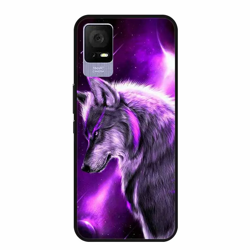 Fashionable Soft TPU Silicone Phone Cover - Stylish Painted Bumper Case