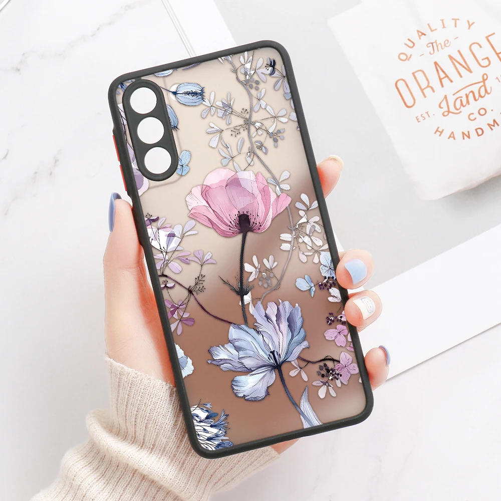 Eco-Friendly Leaf Design Matte Phone Case