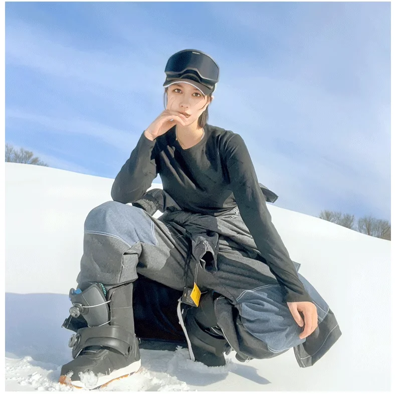 【専用】スキーパンツ　ALPS&METERS メンズ防水ウール混合 KEEPMONEY Men and Women's Warm Cowboy Ski Suit Set, Hooded