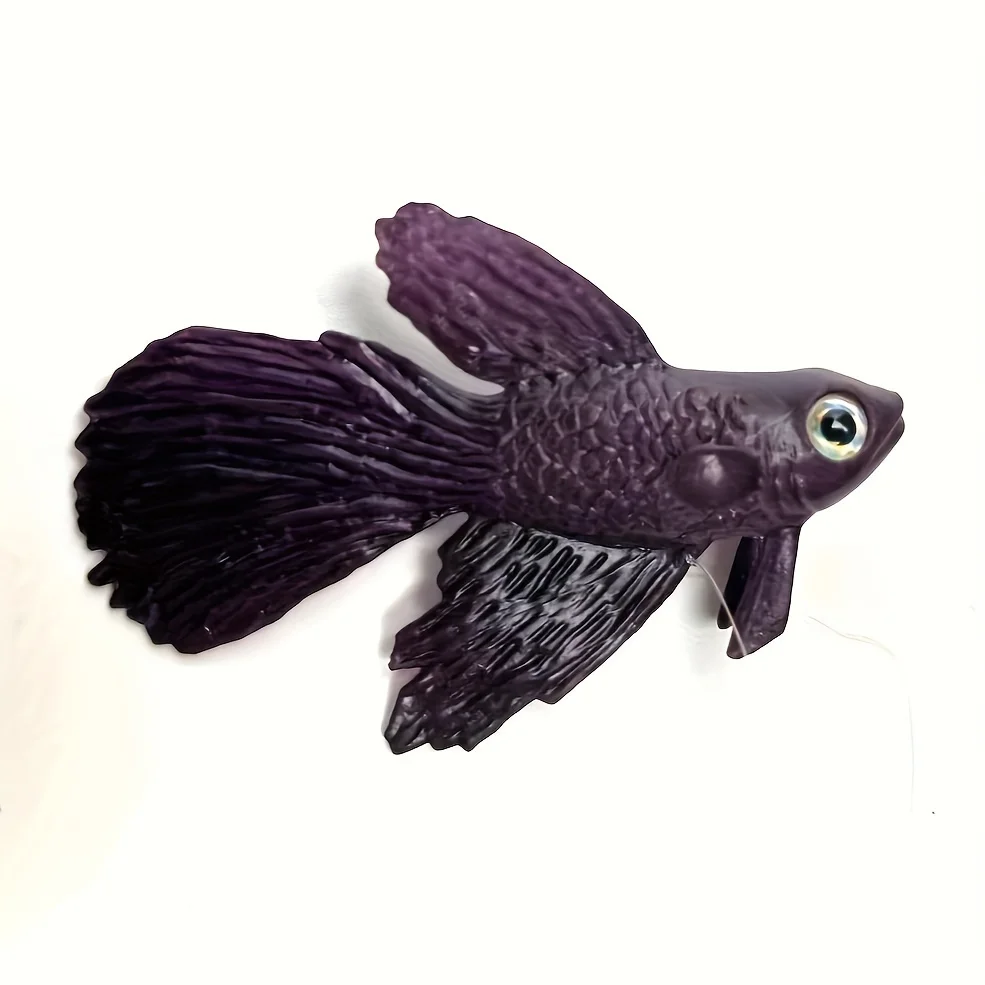 1pcs Set of Lifelike Goldfish Decorations with Suction Cups-Silicone, Odorless Aquarium Ornaments for Fish Tank Landscaping