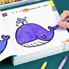 Large Size 92 Page 2-5 Years Old Colour Children Coloring Books Cars Animals Baby Drawing Book School Early Education Stationery 1