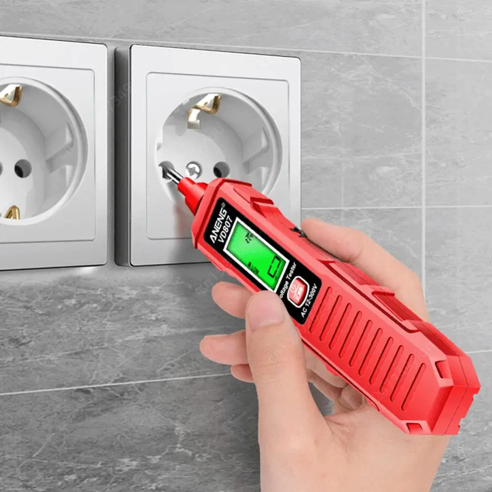 ANENG   ׽ ׽Ʈ 潽, LCD ÷ LED   Ʈ ˶, 12-300V  , VD807, 50Hz, 60Hz