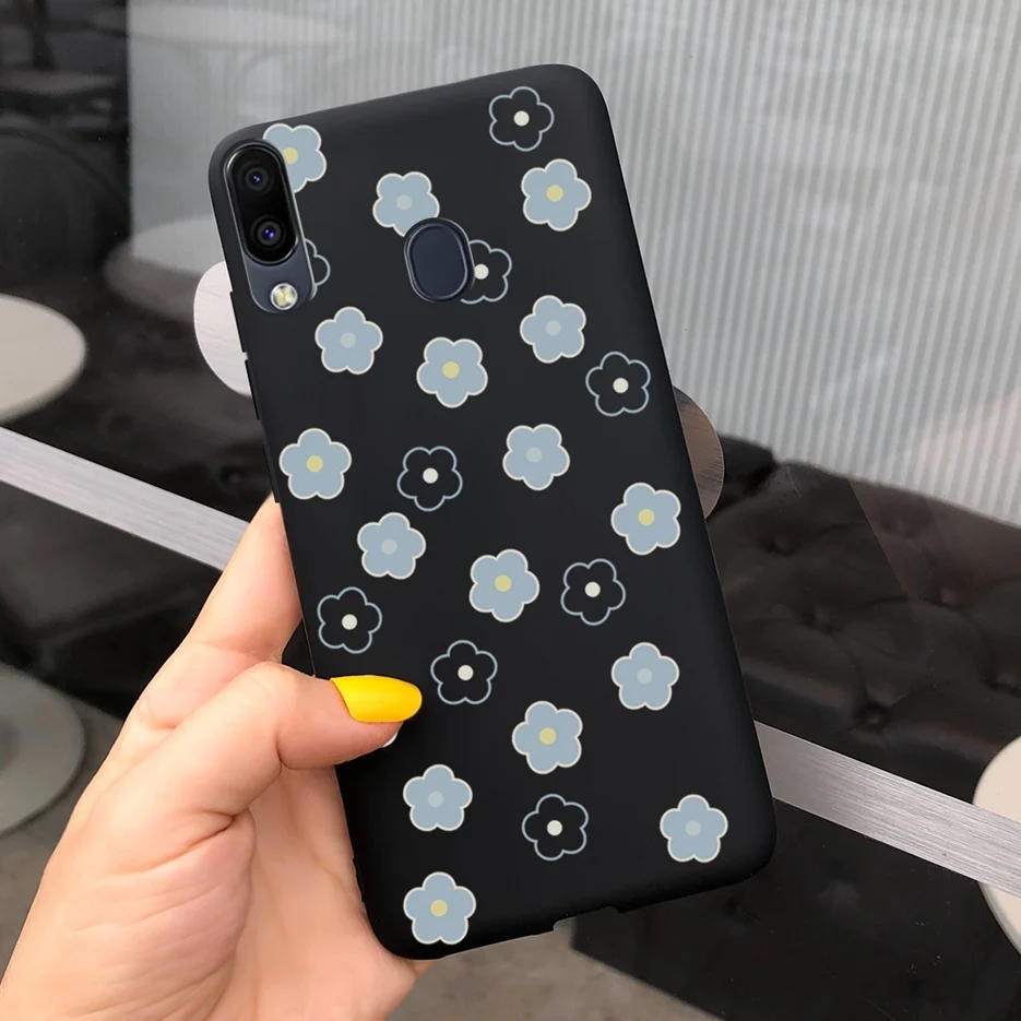 Stylish Cartoon Sunflower Soft Silicone Phone Back Cover