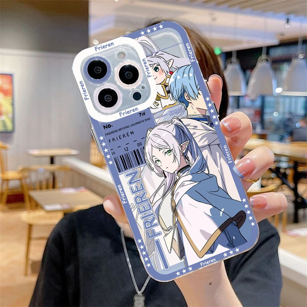 thumbnail image 1 of Funda de teléfono de Anime Frieren Beyond Journey para IPhone 15, 14, 13, 12, 11, Mini Pro Max, X, XR, XSMax, 6S, 6, 7, 8 Plus, SE20, 1 of 5