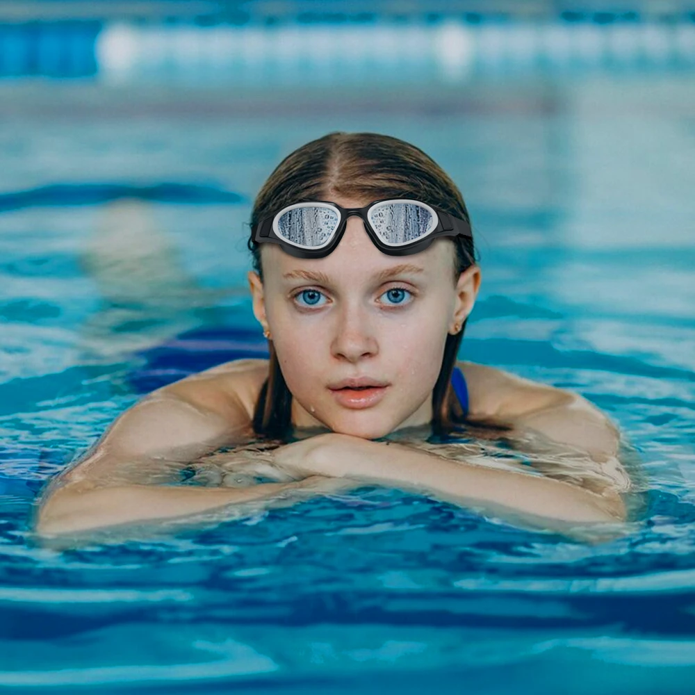 Swimming Goggles for Men Women Waterproof Anti Fog Adjustable Silicone Swim Eyewear Underwater Diving Goggles