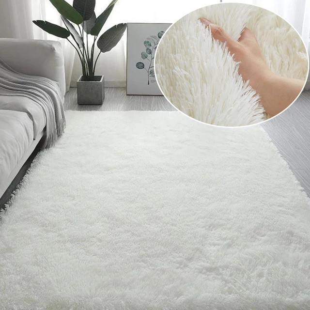 

13972 Large Plush Carpet Living Room Decoration Tie-Dye Soft Fluffy Rug Thick Bedroom Carpets Anti-slip Washable Floor Mats