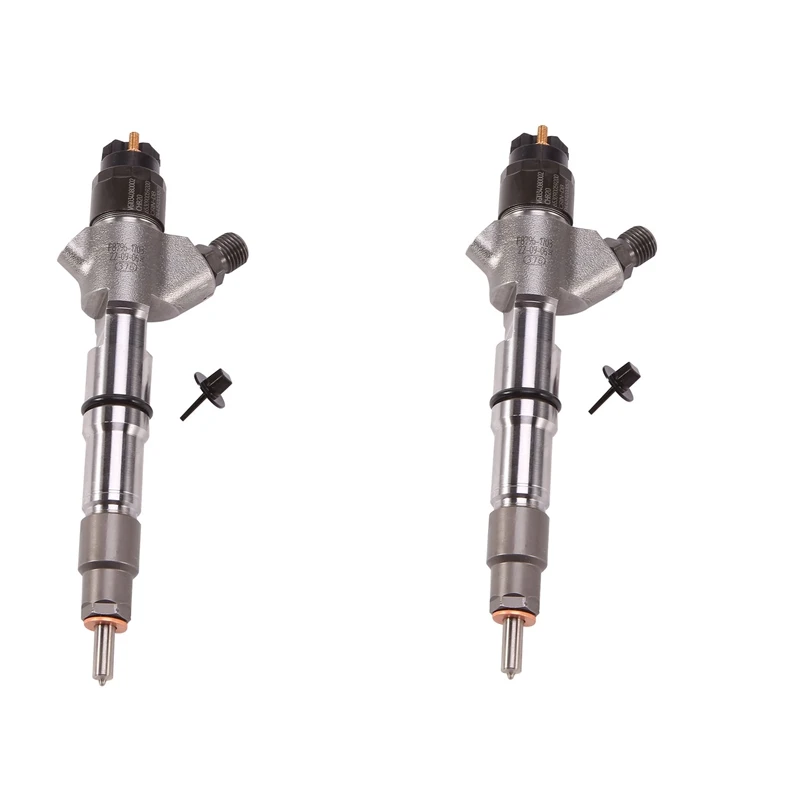 

2X New Diesel Common Rail Fuel Injector Nozzle 0445120357 VG 1034080002 For Engine WD615 CRS-EU4