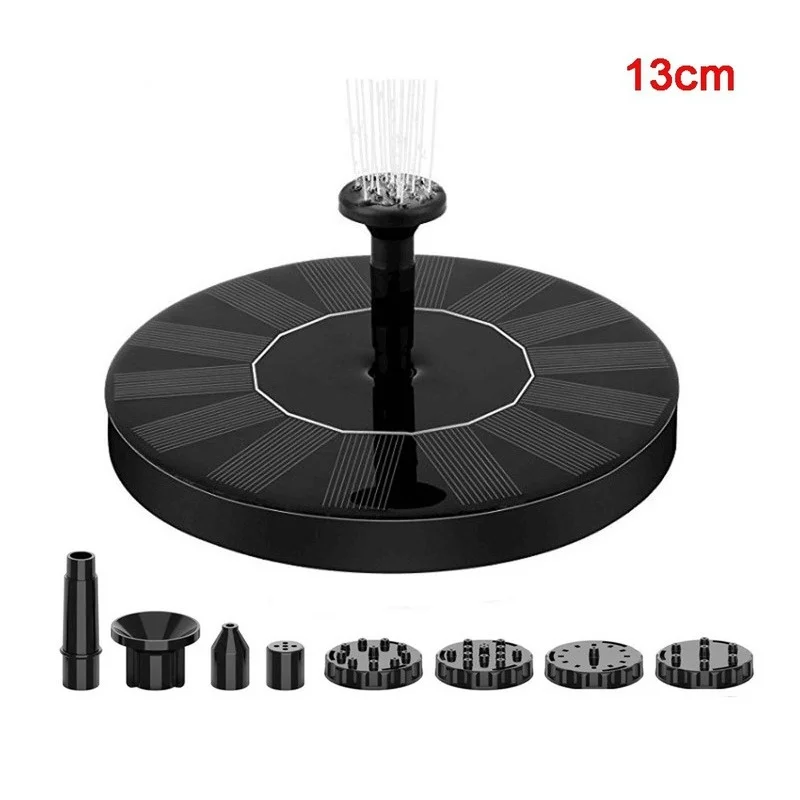 Solar Fountain Mini Solar Water Fountain Pool Pond Waterfall Fountain Garden Decoration Outdoor Bird Bath Solar Powered Floating Water solar fountain solar fountain pump water fountain garden pond fountain solar water pump bird bath bird bath supplies